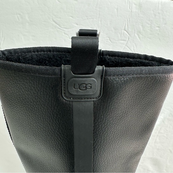 UGG Raincloud Tall Black Winter & Rain Boots Size 12 NWT - Picture 8 of 14